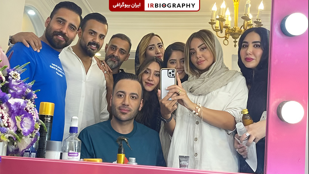 علی صبوری در پشت صحنه فیلم