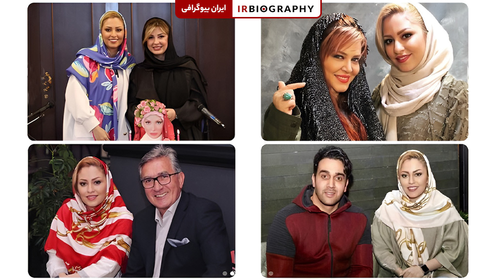 عکسهای بهاره غفاری در کنار هنرمندان و بازیگران مشهور