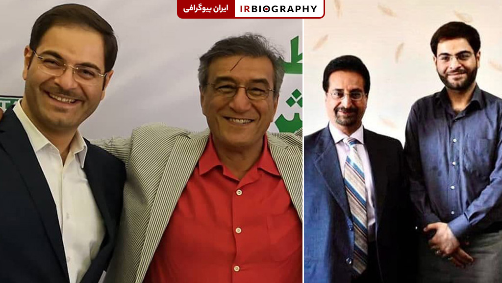 دکتر ربانی در کنار اساتید
