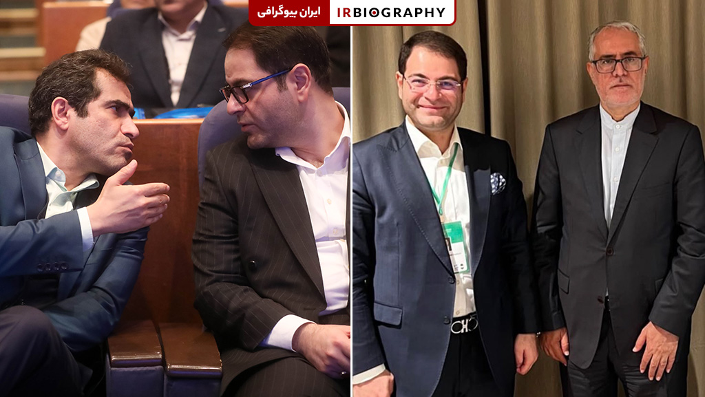 مهدی مهدی ربانی در کنار افراد مشهور