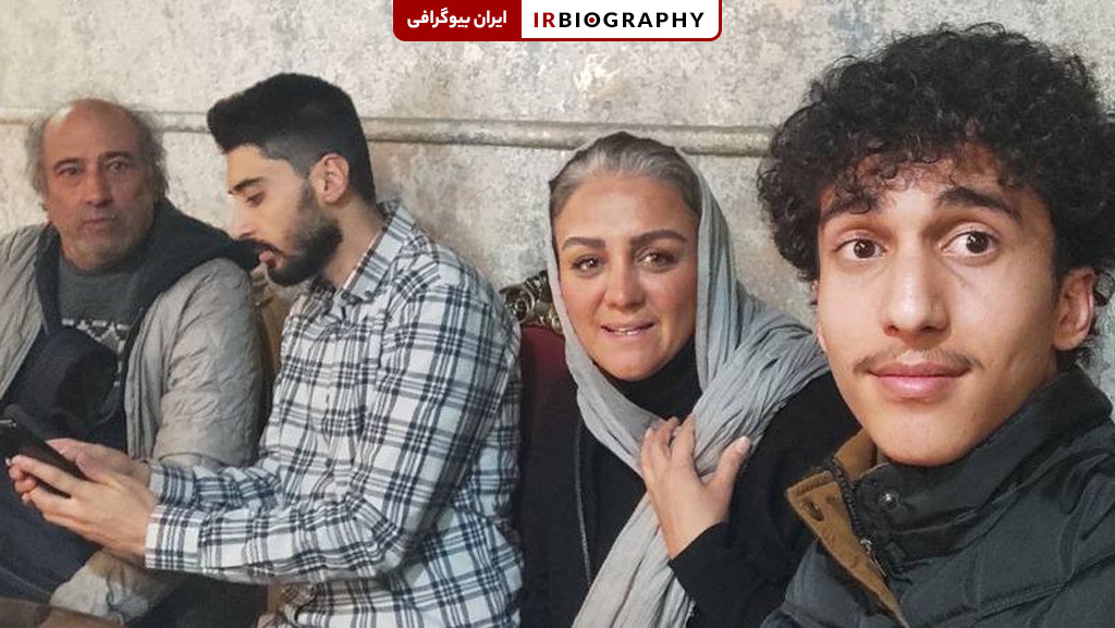 محمد طاها میرزایی در کنار بازیگران معروف ایرانی